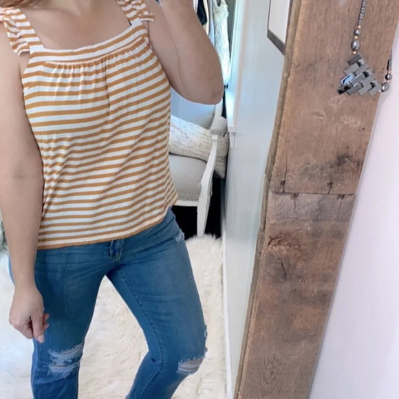 Michael Kors striped top size medium - Picture 4 of 7